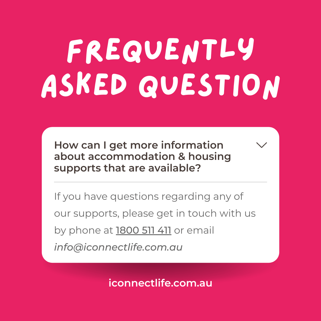 FAQ housing and accommodation iconnect